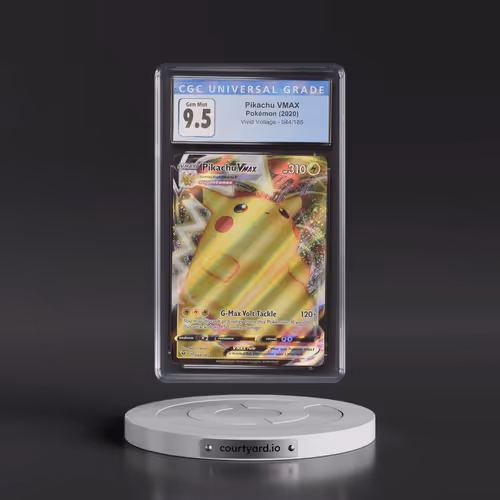 2020 Vivid Voltage #044/185 Pikachu VMAX - Holo (CGC 10 GEM MINT)