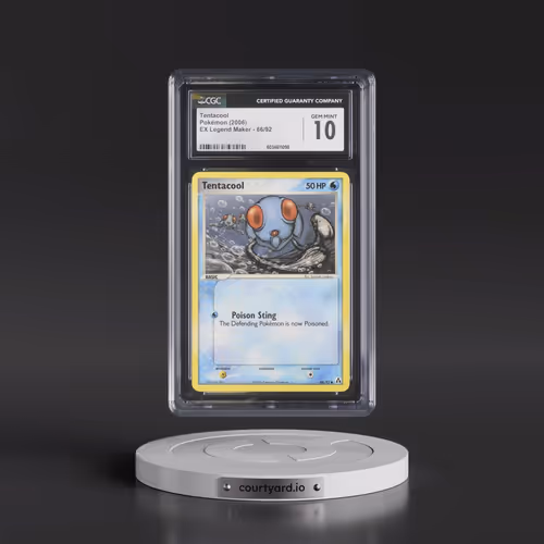 2006 EX Legend Maker #66/92 Tentacool (CGC 10 GEM MINT)