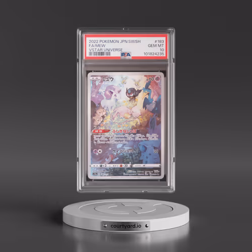 2022 Pokémon Sword & Shield Vstar Universe #183 Mew - Full Art (PSA 10 GEM MINT)