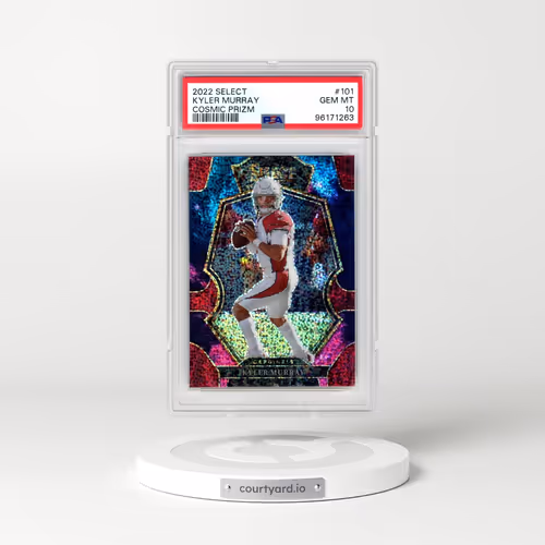 2022 Panini Select #101 Kyler Murray - Cosmic Prizm (PSA 10 GEM MINT)