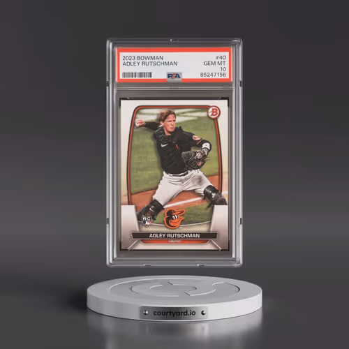 2023 Bowman #40 Adley Rutschman (PSA 10 GEM MINT)