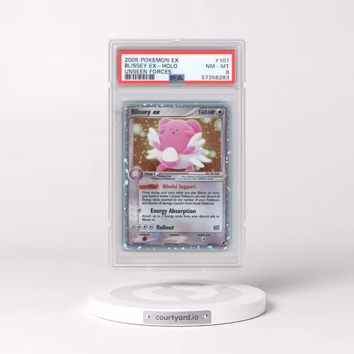2005 Pokémon EX Unseen Forces #101 Blissey EX - Holo Holo (PSA 8 NM-MT)
