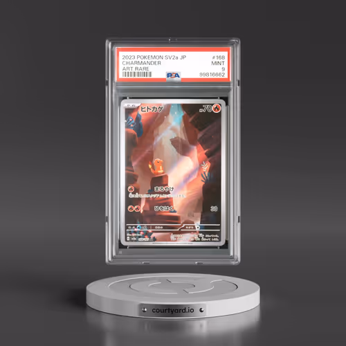 2023 Pokémon Sv2a-Pokemon 151 #168 Charmander - Art Rare (PSA 9 MINT)