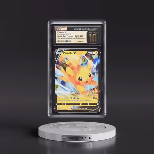 2020 Black Star Promos - Sword & Shield #SWSH285 Pikachu V - Holo Crown Zenith Special Collection (C