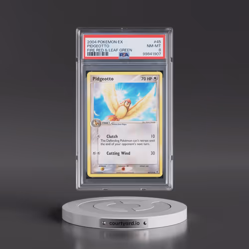 2004 Pokémon EX Fire Red & Leaf Green #45 Pidgeotto (PSA 8 NM-MT)