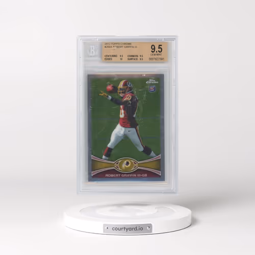 2012 Topps Chrome #200 Robert Griffin III - Passing (BGS 9.5 GEM MINT)