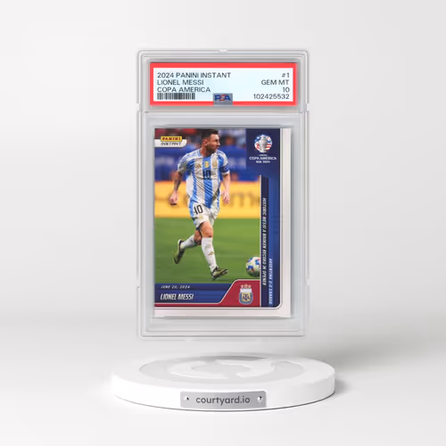 2024 Panini Instant Conmebol Copa America 2024 #1 Lionel Messi (PSA 10 GEM MINT)