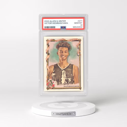 2023 Topps Allen & Ginter #271 Victor Wembanyama (PSA 10 GEM MINT)