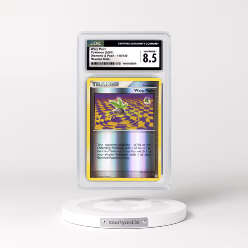 2007 Diamond & Pearl #116 Warp Point - Holo (CGC 8.5 NM-MT+)