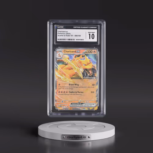 2023 Scarlet & Violet 151 - MEW EN #006/165 Charizard ex - Holo (CGC 10 GEM MINT)
