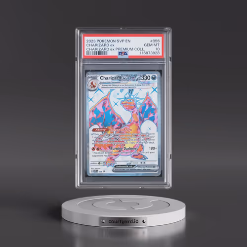 2023 Pokémon Svp EN-SV Black Star Promo #056 Charizard EX - Holo Charizard EX Premium Collection (PS