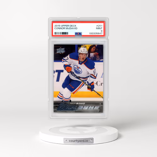 2015 Upper Deck #201 Connor McDavid (PSA 9 MINT)