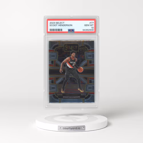 2023 Panini Select #77 Scoot Henderson (PSA 10 GEM MINT)