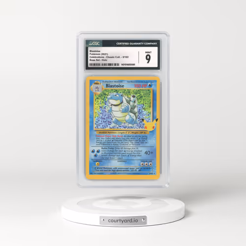 2021 Celebrations #2 Blastoise - Holo (CGC 9 MINT)