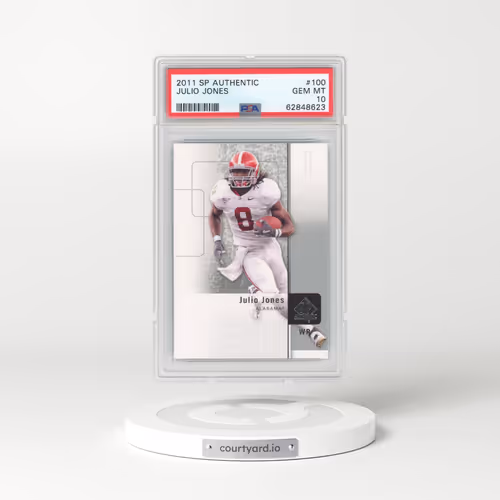 2011 SP Authentic #100 Julio Jones (PSA 10 GEM MINT)