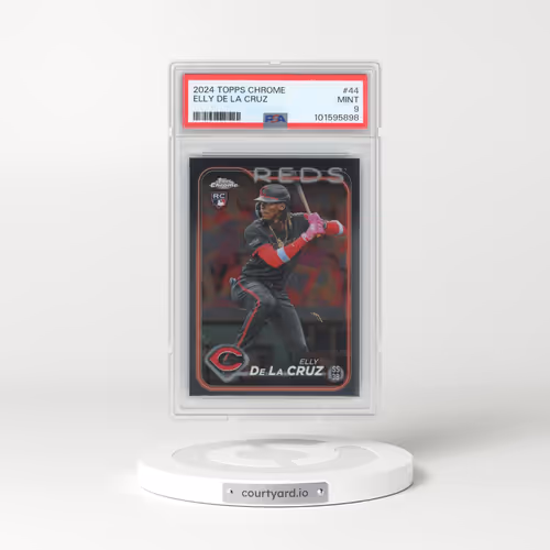 2024 Topps Chrome #44 Elly de La Cruz (PSA 9 MINT)