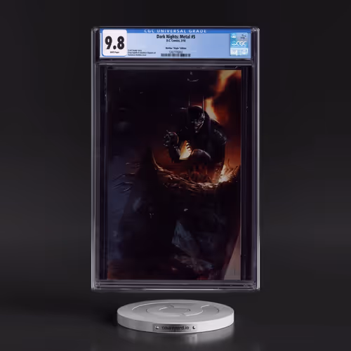 Dark Nights: Metal #5 CGC 9.8 White Pages (DC Comics, 3/18) - Universal Mattina "Virgin" Edition