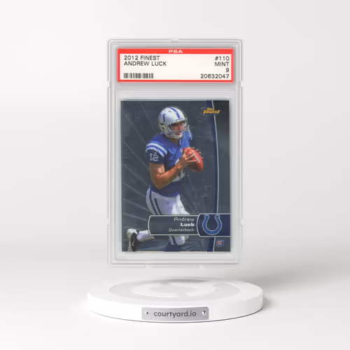 2012 Finest #110 Andrew Luck (PSA 9 MINT)