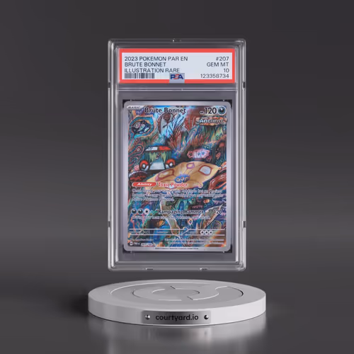 2023 Pokémon Par EN-Paradox Rift #207 Brute Bonnet - Illustration Rare (PSA 10 GEM MINT)
