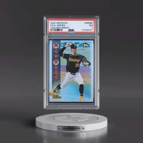 2024 Topps Archives 1999 New Breed #99NB5 Paul Skenes (PSA 7 NM)