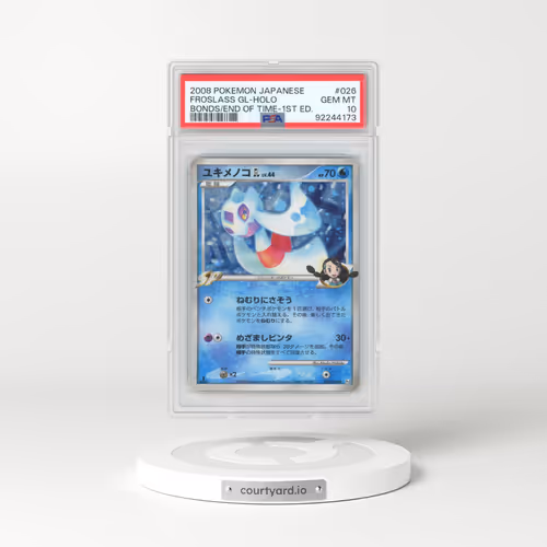 2008 Pokémon Bonds to the End of Time #026 Froslass GL - 1st Edition Holo (PSA 10 GEM MINT)