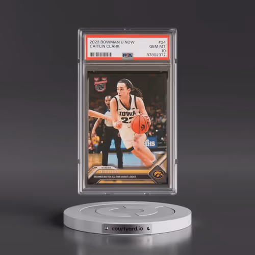2023 Bowman U Now #24 Caitlin Clark (PSA 10 GEM MINT)