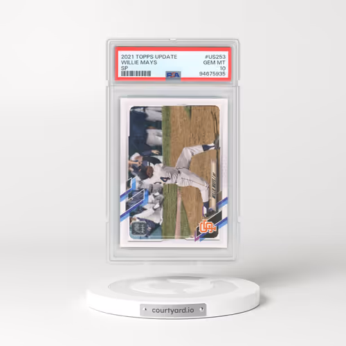2021 Topps Update #US253 Willie Mays - SP (PSA 10 GEM MINT)