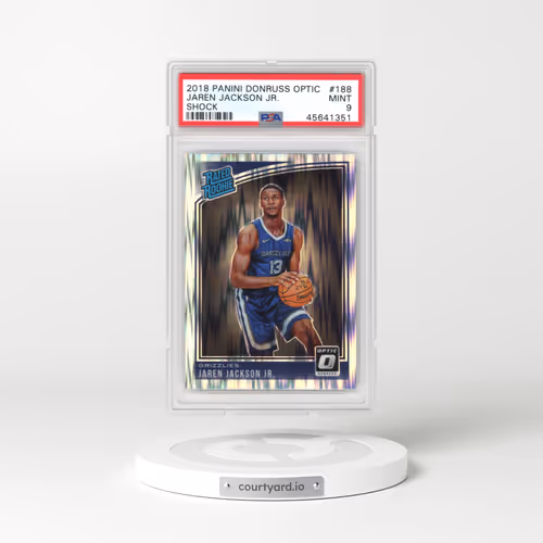 2018 Panini Donruss Optic #188 Jaren Jackson Jr. - Shock (PSA 9 MINT)