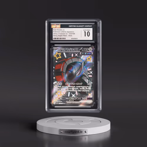 2023 Shiny Treasure ex #333/190 Iron Treads ex (CGC 10 GEM MINT)