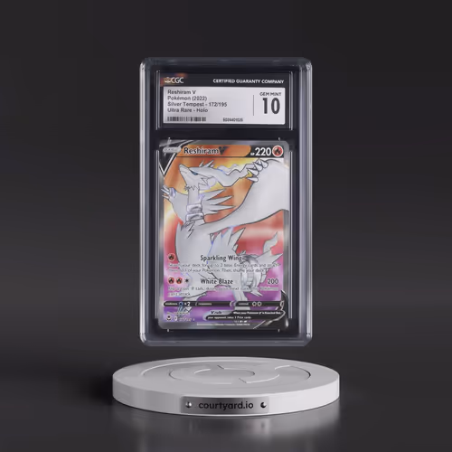 2022 Silver Tempest #172/195 Reshiram V - Ultra Rare Holo (CGC 10 GEM MINT)