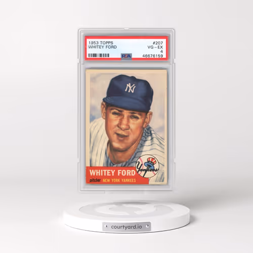 1953 Topps #207 Whitey Ford (PSA 4 VG-EX)