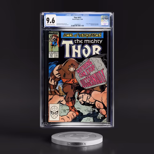 Thor #411 CGC 9.6 Off-white to White Pages (Marvel Comics, 12/89) - Universal