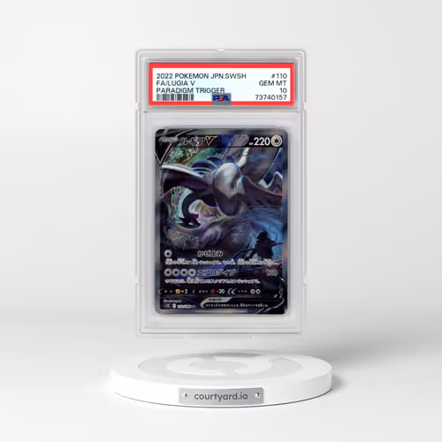 2022 Pokémon Sword & Shield Paradigm Trigger #110 Lugia V - Holo Full Art (PSA 10 GEM MINT)