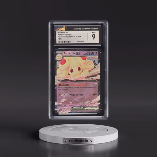2025 Journey Together - JTG EN #075/159 Alcremie ex - Holo (CGC 9 MINT)
