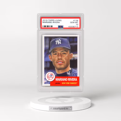 2019 Topps Living #136 Mariano Rivera (PSA 10 GEM MINT)