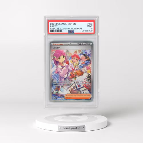2024 Pokémon Scr EN-Stellar Crown #172 Lacey - Special Illustration Rare (PSA 9 MINT)