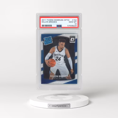 2017 Panini Donruss Optic #152 Dillon Brooks (PSA 10 GEM MINT)