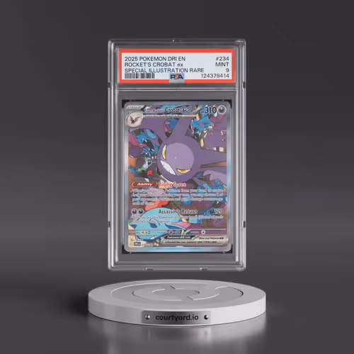 2025 Pokémon Dri EN-Destined Rivals #234 Team Rocket's Crobat EX - Holo Special Illustration Rare (P