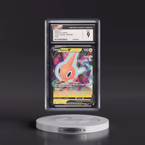 2023 Crown Zenith #045/159 Rotom V - Holo (CGC 9 MINT)