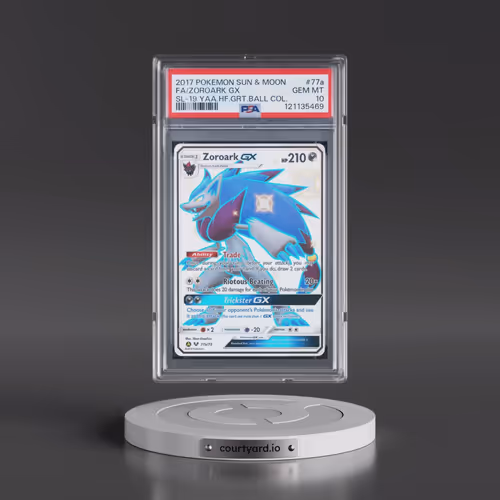 2017 Pokémon Sun & Moon Shining Legends #77a Zoroark GX - Holo Full Art 2019 Yellow A Alternate Art