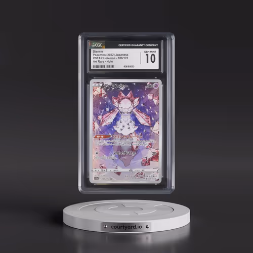 2022 VSTAR Universe #186/172 Diancie - Art Rare Holo (CGC 10 GEM MINT)