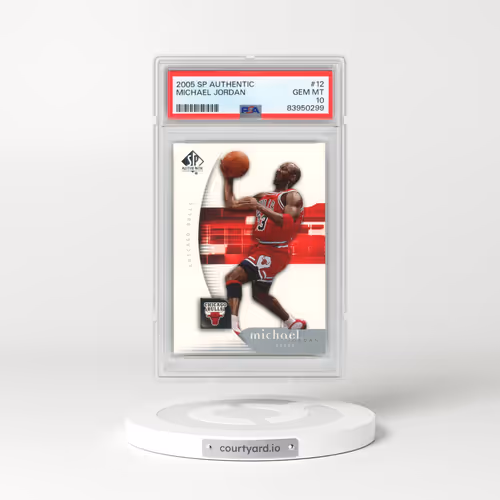 2005 SP Authentic #12 Michael Jordan (PSA 10 GEM MINT)