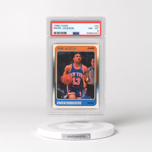 1988 Fleer #82 Mark Jackson (PSA 8 NM-MT)
