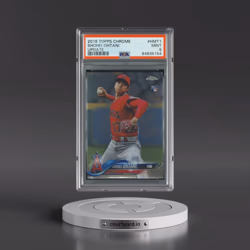 2018 Topps Chrome Update #HMT1 Shohei Ohtani (PSA 9 MINT)