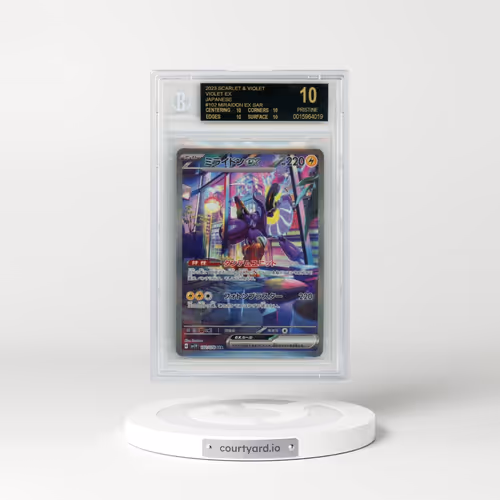 2023 Violet ex #102 Miraidon ex - Super Art Rare (BGS 10 PRISTINE)