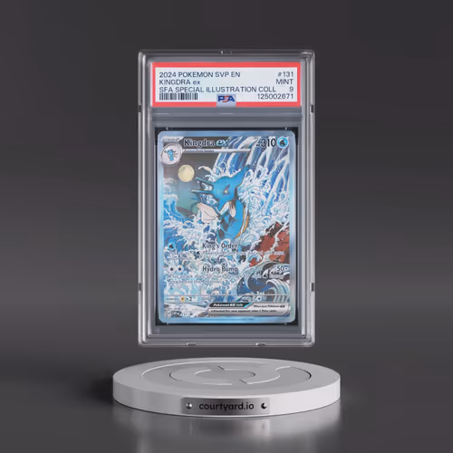2024 Pokémon Svp EN-SV Black Star Promo #131 Kingdra EX - Holo Shrouded Fable Special Illustration C