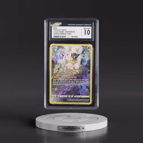 2023 Crown Zenith #GG10/GG70 Mew - Galarian Gallery Holo (CGC 10 GEM MINT)