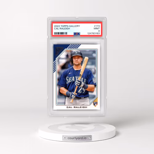 2022 Topps Gallery #173 Cal Raleigh (PSA 9 MINT)