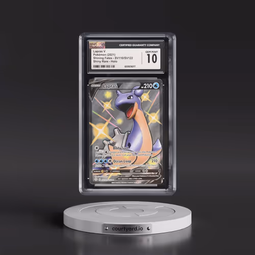 2021 Shining Fates #SV110/SV122 Lapras V - Shiny Vault Holo (CGC 10 GEM MINT)