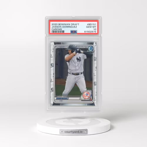 2020 Bowman Draft #BD151 Jasson Dominguez (PSA 10 GEM MINT)